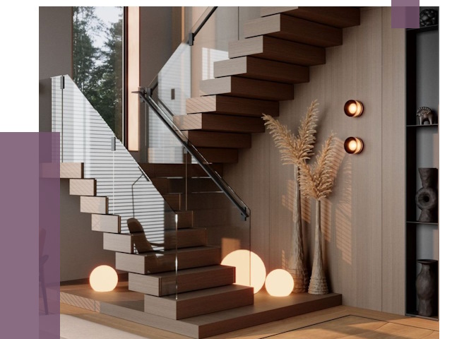 Изготовление и монтаж лестниц в Димитровграде от 87576 руб. | ПРОЛЁТ-Дмт