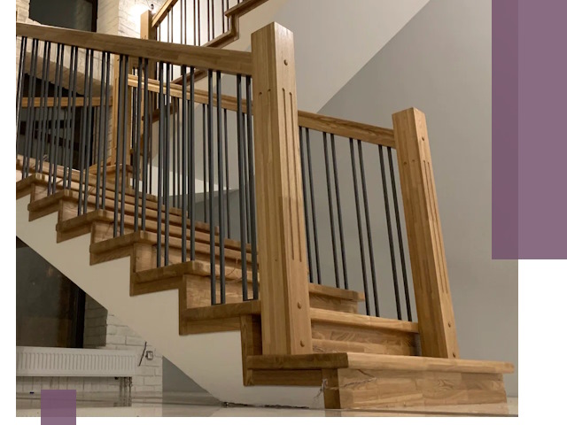 Реставрация деревянных и металлических лестниц в Димитровграде