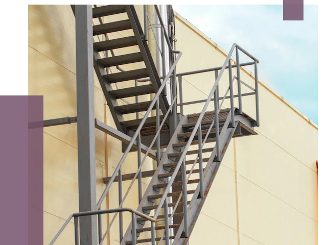 Пожарные лестницы в Димитровграде от 12364 руб. — монтаж и продажа | ПРОЛЁТ-Дмт