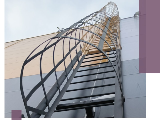 Изготовление и монтаж пожарных лестниц в Димитровграде профессионально