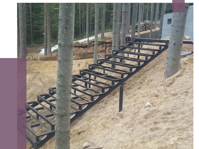 Монтаж металлических лестниц в Димитровграде от 13651 руб. 