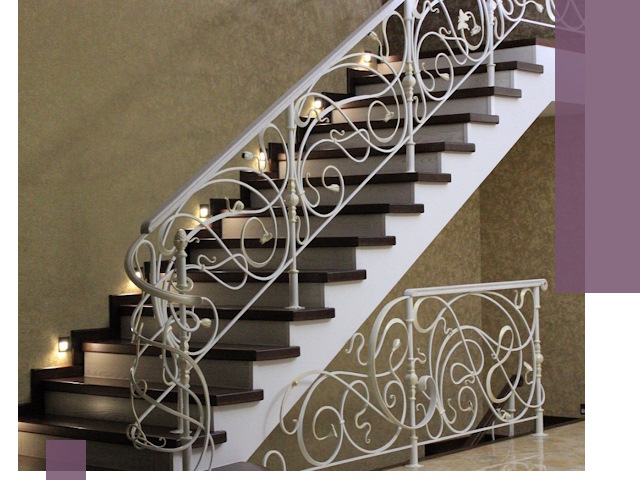 Кованые лестницы под ключ в Димитровграде — изготовление и монтаж