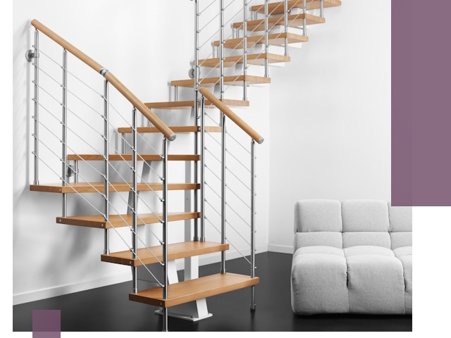 Модульные лестницы под ключ в Димитровграде — монтаж и изготовление