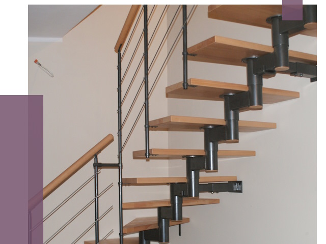 Изготовление модульных лестниц в Димитровграде от 11591 руб. 