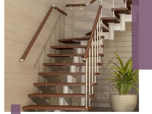 Изготовление модульных лестниц под ключ в Димитровграде