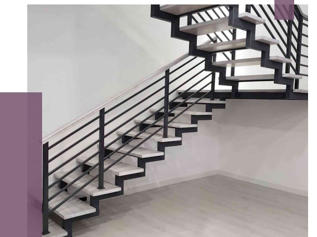 Лестницы на металлокаркасе под ключ в Димитровграде от 12879 руб. | ПРОЛЁТ-Дмт