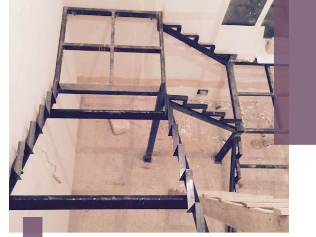 Монтаж лестниц на металлокаркасе в Димитровграде быстро и качественно