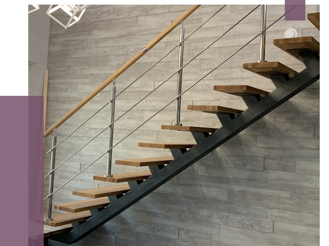 Изготовление лестниц на монокосоуре в Димитровграде от 76757 руб. 