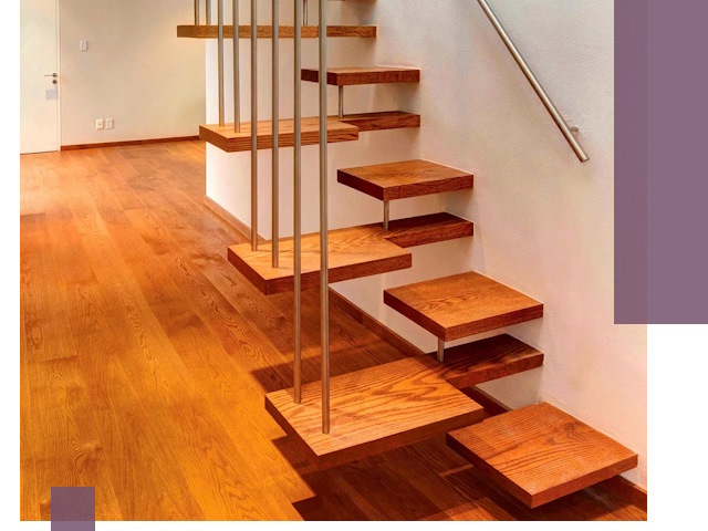 Лестницы «гусиный шаг» на заказ в Димитровграде для узких пространств