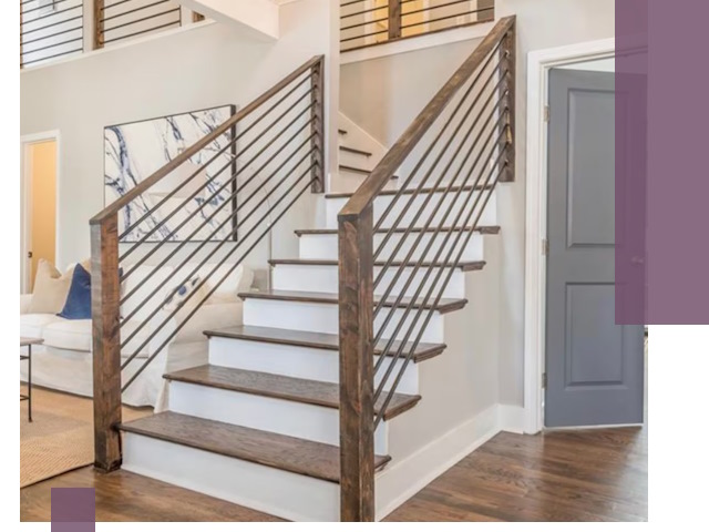 Лестницы для коттеджа под ключ в Димитровграде — изготовление и монтаж