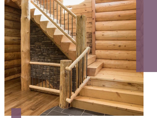 Лестницы в баню под заказ и профессиональный монтаж в Димитровграде