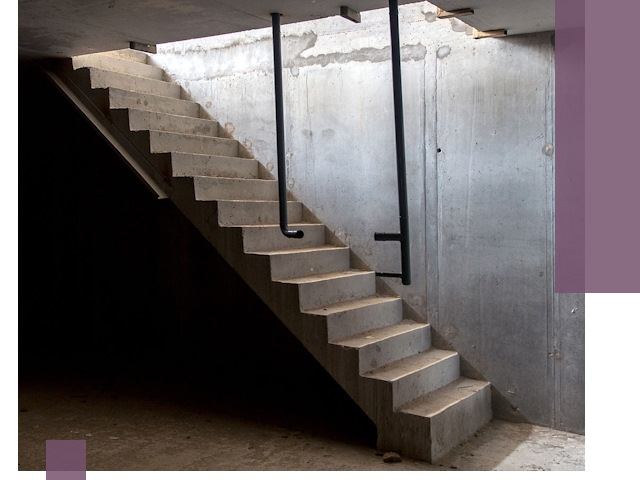 Изготовление и монтаж лестниц в подвале в Димитровграде