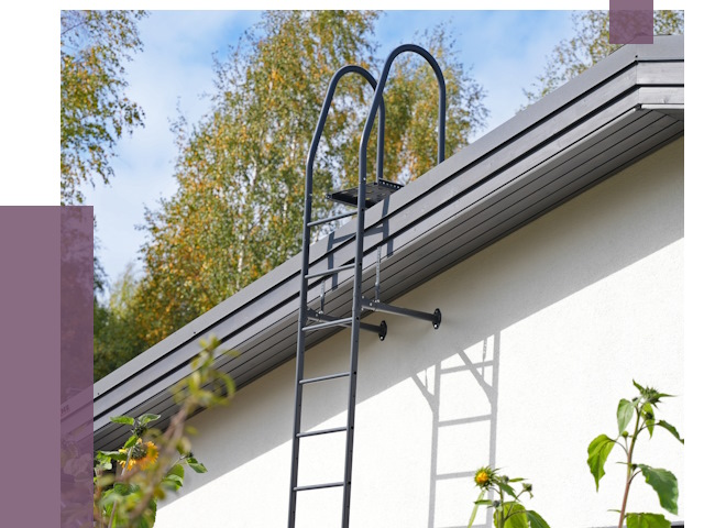 Лестницы на крышу в Димитровграде от 19267 руб. — монтаж и монтаж ПРОЛЁТ-Дмт