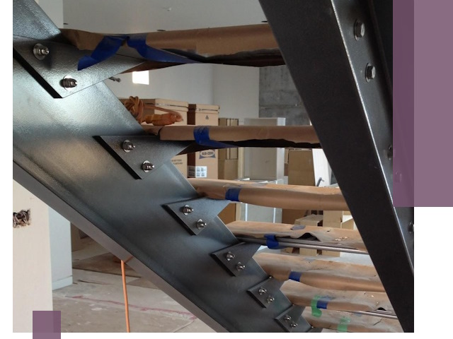 Усиление лестничных конструкций и усиление опор в Димитровграде