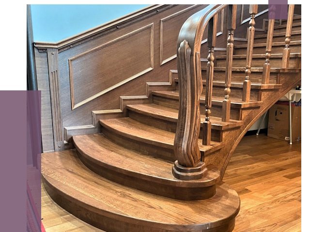 Дубовые лестницы под ключ в Димитровграде от 177727 руб. — ПРОЛЁТ-Дмт