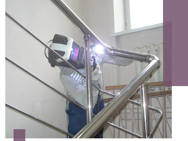 Монтаж перил и ограждений качественно в Димитровграде