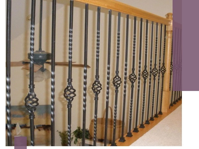 Изготовление и монтаж кованных перил в Димитровграде под ключ