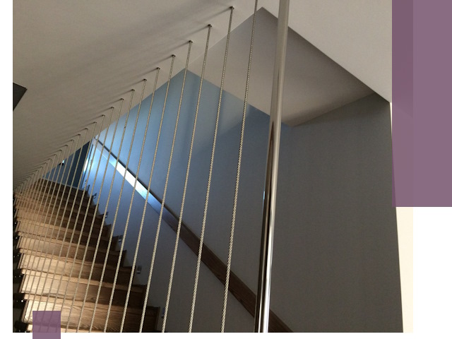 Тросовые перила под ключ в Димитровграде — производство и монтаж