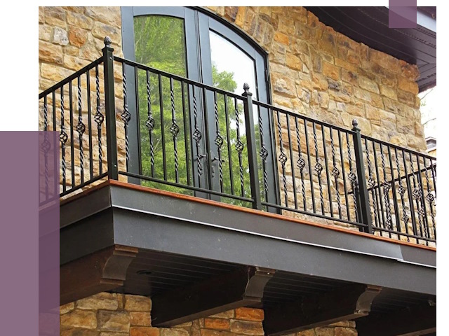 Балконные ограждения в Димитровграде от 8088 руб. — купить | ПРОЛЁТ-Дмт