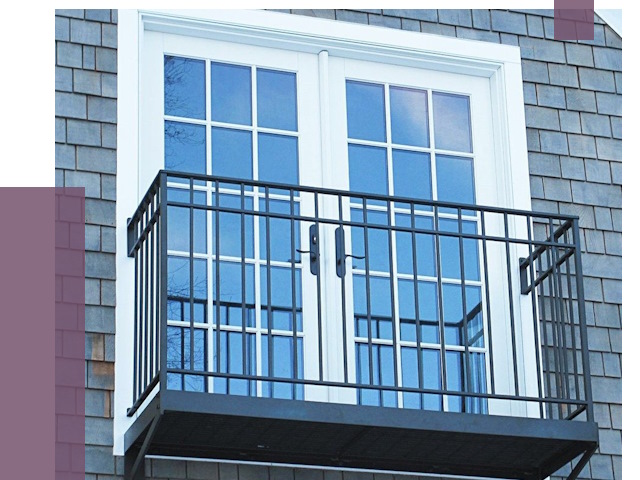 Французские балконы в Димитровграде от 7470 руб. за м2 