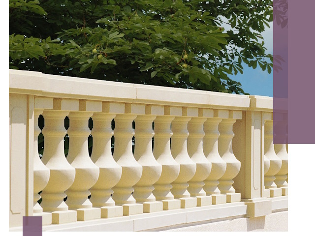 Установка балюстрады в Димитровграде: изготовление и монтаж под ключ