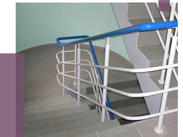 Перила в подъезде в Димитровграде — установка и замена от 7470 руб. | ПРОЛЁТ-Дмт