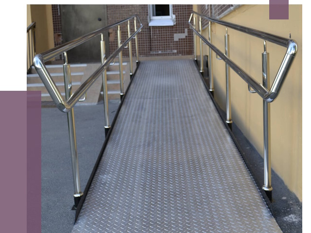 Пандусы в Димитровграде от 12364 руб. — установка для инвалидов | ПРОЛЁТ-Дмт