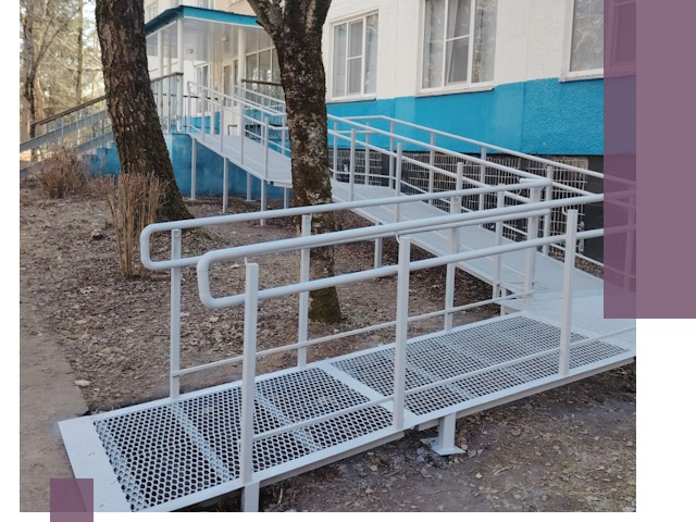 Пандусы под ключ в Димитровграде: изготовление, монтаж и демонтаж