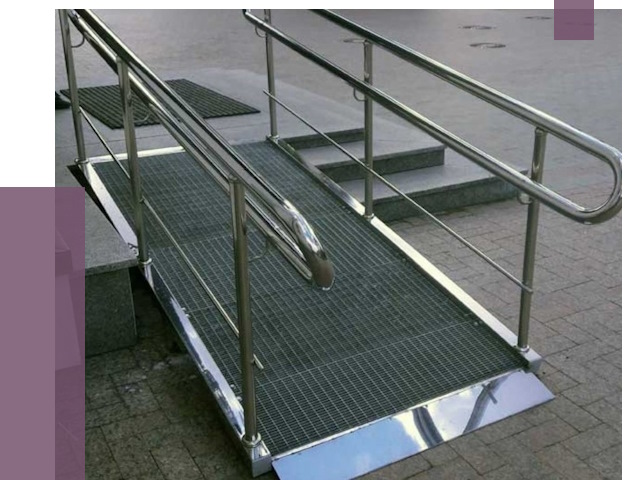 Монтаж пандусов для инвалидов в Димитровграде от 8675 руб. под ключ | ПРОЛЁТ-Дмт