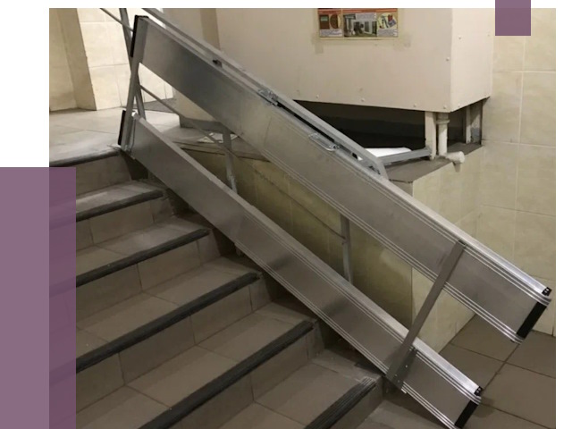 Откидные пандусы в Димитровграде от 6697 руб. — купить | ПРОЛЁТ-Дмт