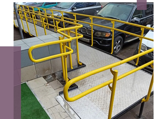 Стационарные пандусы в Димитровграде от 12364 руб. | ПРОЛЁТ-Дмт