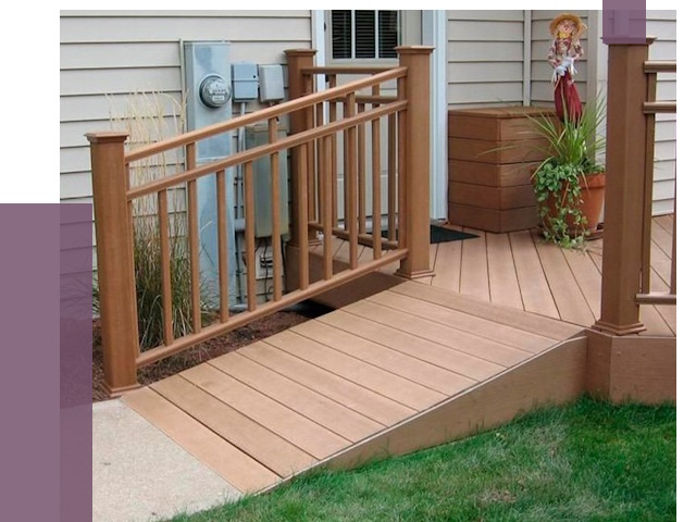 Пандус на крыльцо в Димитровграде под ключ от 7830 руб. 