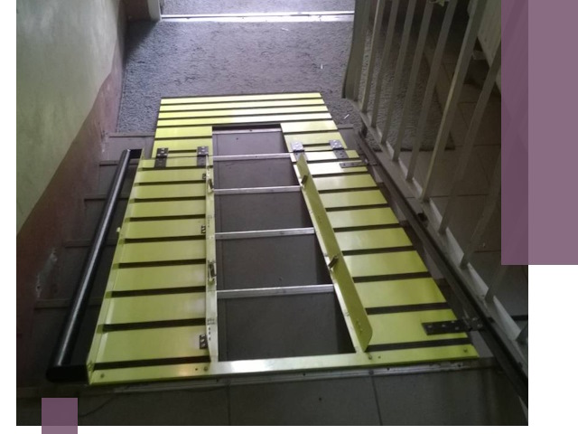 Профессиональный монтаж пандуса в подъезд в Димитровграде