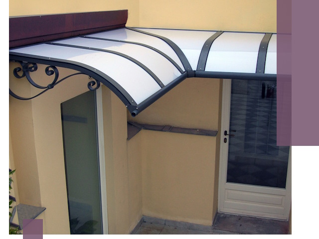 Монтаж козырьков любой сложности в Димитровграде под ключ