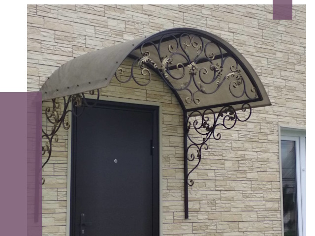 Ремонт козырьков в Димитровграде от 7470 руб.  | ПРОЛЁТ-Дмт