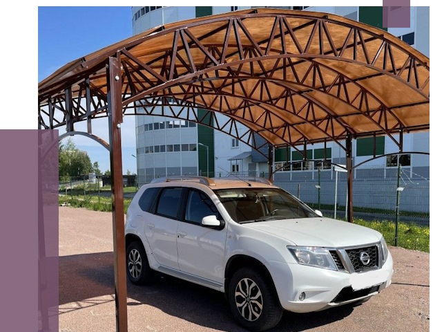 Недорогие навесы в Димитровграде от 43273 руб.  | ПРОЛЁТ-Дмт