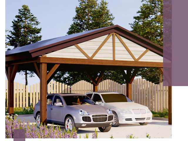 Навесы для автомобиля в Димитровграде — изготовление и монтаж