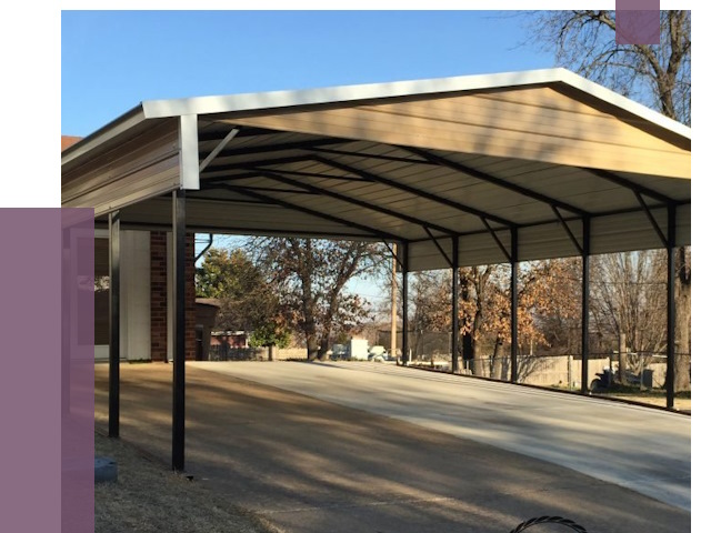 Двускатные навесы в Димитровграде от 8088 руб.  | ПРОЛЁТ-Дмт