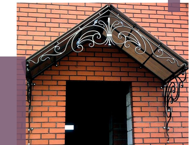 Металлические козырьки в Димитровграде от 10767 руб. 