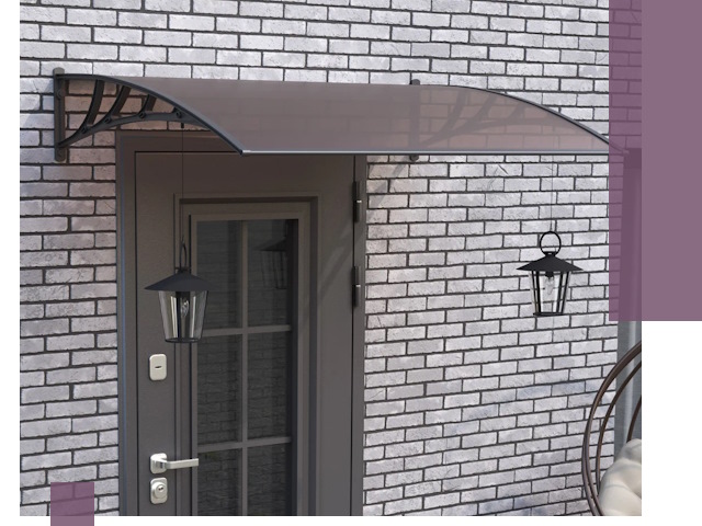 Недорогие козырьки и навесы под ключ в Димитровграде