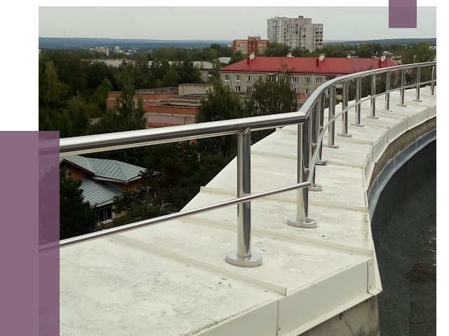 Парапеты и ограждения кровли в Димитровграде от 4997 руб.