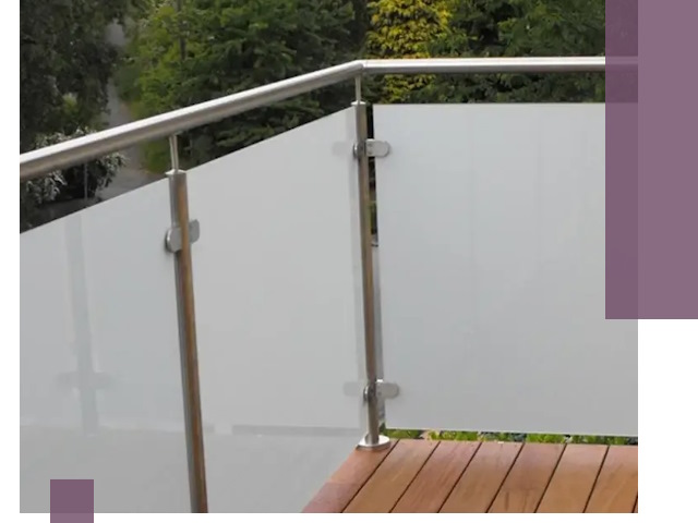 Алюминиевые парапеты для балконов и террас в Димитровграде