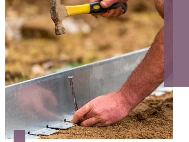 Монтаж металлических бордюров в Димитровграде быстро и качественно