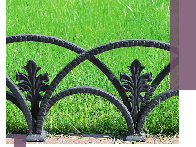 Декоративные металлические бордюры под ключ в Димитровграде