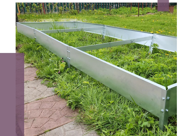 Металлические бордюры для грядок в Димитровграде от 1803 руб. 