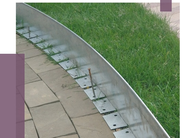 Металлические бордюры для тротуаров в Димитровграде от 8758 руб.