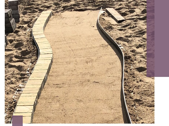 Металлические бордюры для тротуаров в Димитровграде — прочные и долговечные