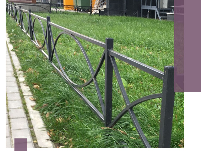Газонные ограждения из металла в Димитровграде — монтаж и продажа