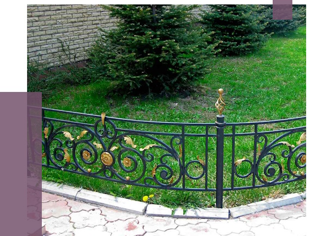 Кованые газонные ограждения в Димитровграде от 7676 руб. — ПРОЛЁТ-Дмт