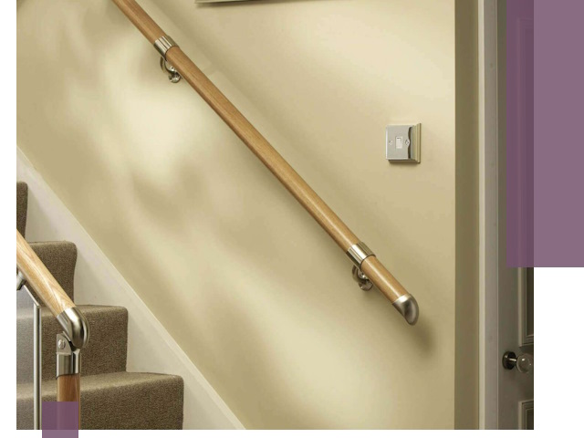 Монтаж пристенных поручней профессионально в Димитровграде